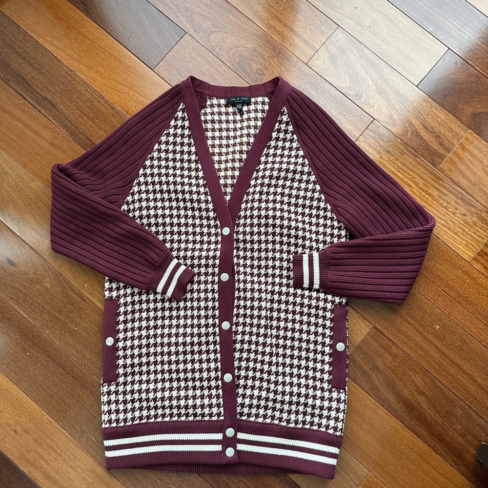 Rag & bone varsity cardigan Xxs